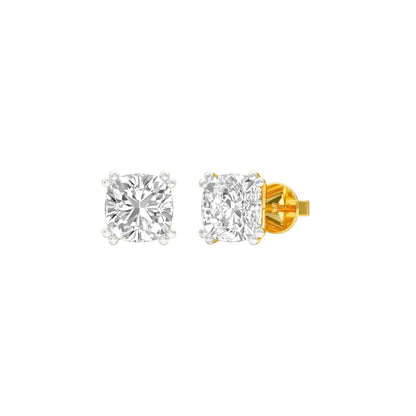 Sweet Cuts Diamond Stud Earrings 18 KT / Yellow Gold