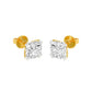 Sweet Cuts Diamond Stud Earrings 18 KT / Yellow Gold