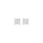 Sharp Spark Diamond Stud Earrings 18 KT / Rose Gold
