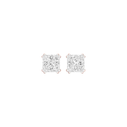 Sharp Spark Diamond Stud Earrings 18 KT / Rose Gold