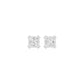 Sharp Spark Diamond Stud Earrings 18 KT / White Gold