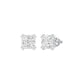 Sharp Spark Diamond Stud Earrings 18 KT / White Gold