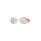 North Starlets Diamond Stud Earrings 18 KT / Rose Gold