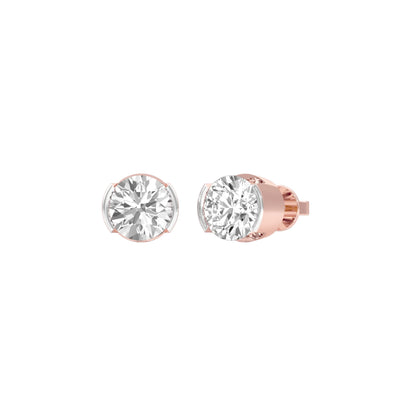 North Starlets Diamond Stud Earrings 18 KT / Rose Gold