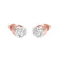 North Starlets Diamond Stud Earrings 18 KT / Rose Gold