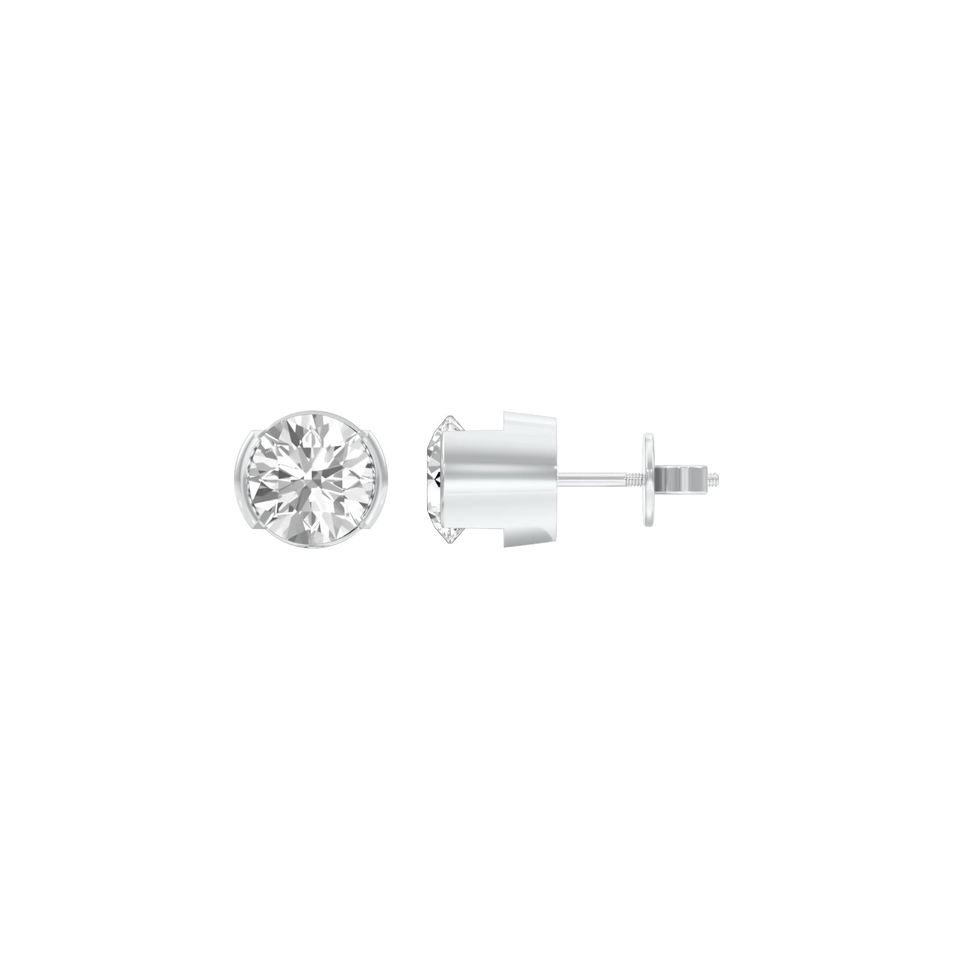 North Starlets Diamond Stud Earrings 18 KT / White Gold