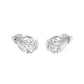 North Starlets Diamond Stud Earrings 18 KT / White Gold
