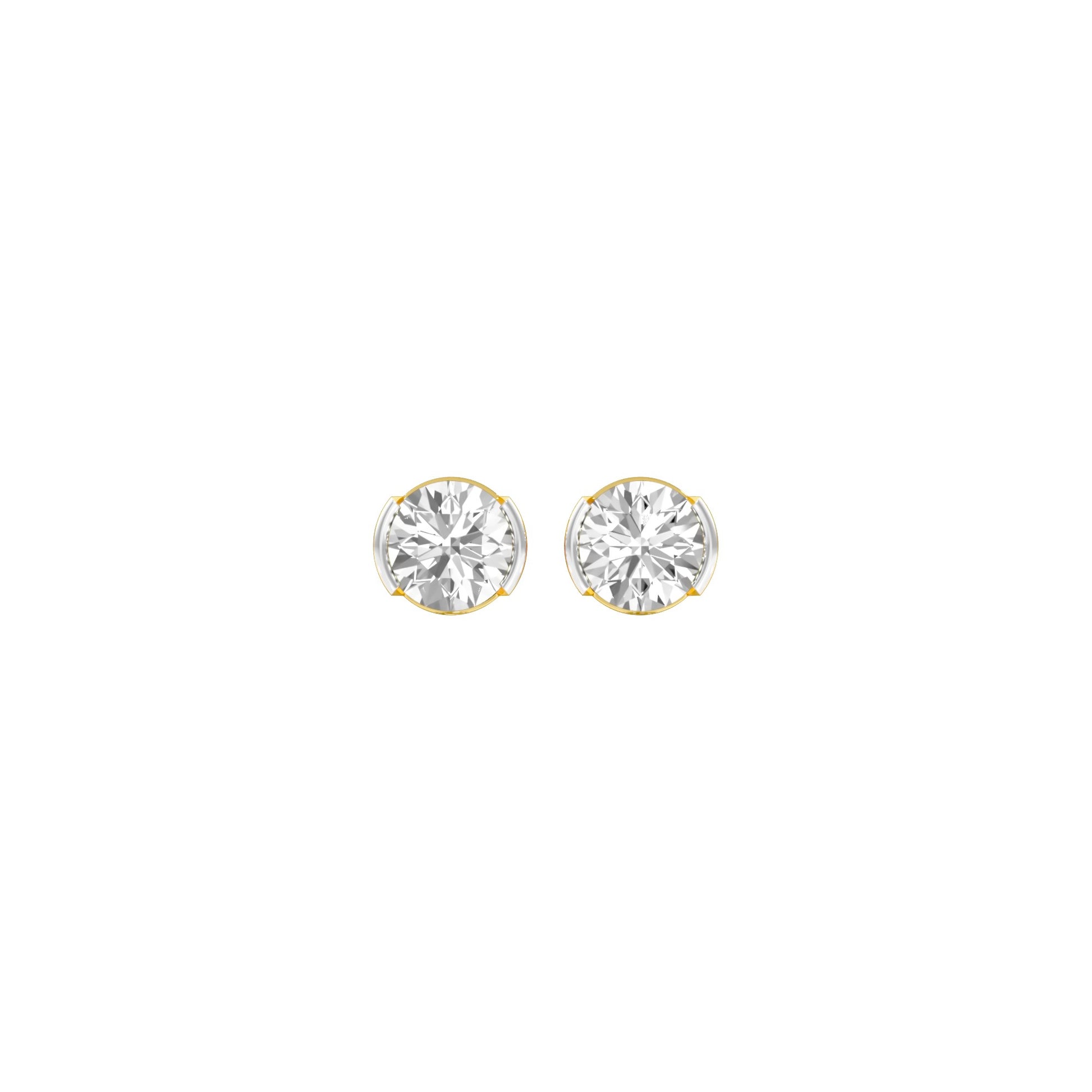 North Starlets Diamond Stud Earrings 18 KT / Yellow Gold