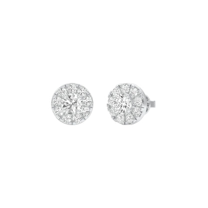 Supernova Minis Diamond Stud Earrings 18 KT / White Gold