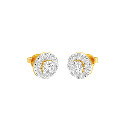 Supernova Minis Diamond Stud Earrings 18 KT / Yellow Gold
