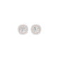 Little Luxe Diamond Stud Earrings 18 KT / Rose Gold