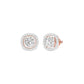 Little Luxe Diamond Stud Earrings 18 KT / Rose Gold