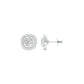 Little Luxe Diamond Stud Earrings 18 KT / White Gold