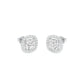 Little Luxe Diamond Stud Earrings 18 KT / White Gold