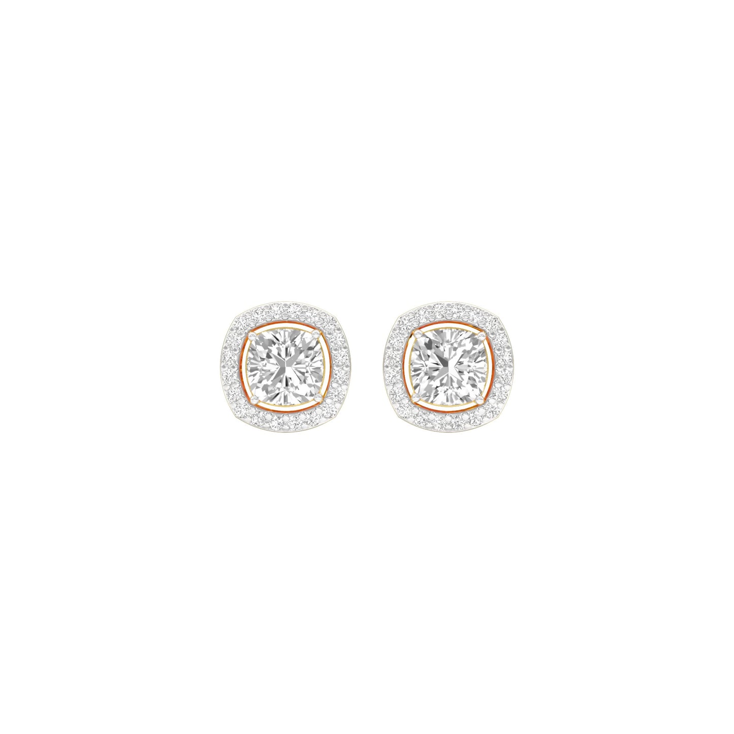 Little Luxe Diamond Stud Earrings 18 KT / Yellow Gold
