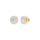 Little Luxe Diamond Stud Earrings 18 KT / Yellow Gold