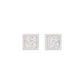 Frames of Halo Diamond Stud Earrings 18 KT / Rose Gold