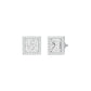 Frames of Halo Diamond Stud Earrings 18 KT / White Gold