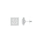 Frames of Halo Diamond Stud Earrings 18 KT / White Gold
