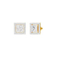 Frames of Halo Diamond Stud Earrings 18 KT / Yellow Gold