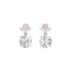 Crystal Creek Diamond Drop Earrings 18 KT / Rose Gold