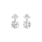 Crystal Creek Diamond Drop Earrings 18 KT / White Gold