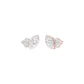 Little Eyes Diamond Stud Earrings 18 KT / Rose Gold