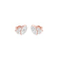 Little Eyes Diamond Stud Earrings 18 KT / Rose Gold