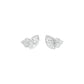 Little Eyes Diamond Stud Earrings 18 KT / White Gold