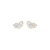Little Eyes Diamond Stud Earrings 18 KT / Yellow Gold