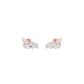 Little Moments Diamond Stud Earrings 18 KT / Rose Gold