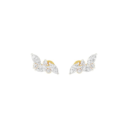 Little Moments Diamond Stud Earrings 18 KT / Yellow Gold
