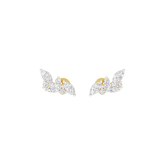 Little Moments Diamond Stud Earrings 18 KT / Yellow Gold