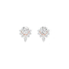 Morning Mist Diamond Stud Earrings 18 KT / Rose Gold