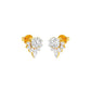 Morning Mist Diamond Stud Earrings 18 KT / Yellow Gold