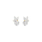 The Intercept Diamond Stud Earrings 18 KT / Yellow Gold