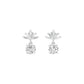 Sunbeam Spark Diamond Drop Earrings 18 KT / White Gold