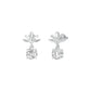 Sunbeam Spark Diamond Drop Earrings 18 KT / White Gold