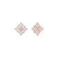 Northern Stars Diamond Stud Earrings 18 KT / Rose Gold