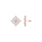 Northern Stars Diamond Stud Earrings 18 KT / Rose Gold