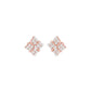 Northern Stars Diamond Stud Earrings 18 KT / Rose Gold