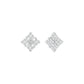 Northern Stars Diamond Stud Earrings 18 KT / White Gold