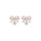 Bowline Diamond Drop Earrings 18 KT / Rose Gold