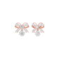Bowline Diamond Drop Earrings 18 KT / Rose Gold
