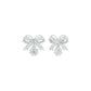 Bowline Diamond Drop Earrings 18 KT / White Gold