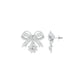 Bowline Diamond Drop Earrings 18 KT / White Gold