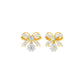 Bowline Diamond Drop Earrings 18 KT / Yellow Gold