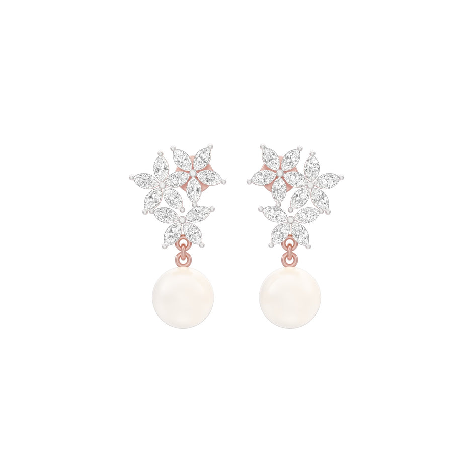 Mosslight Diamond Drop Earrings