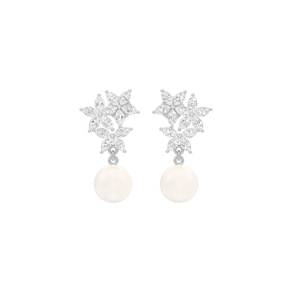 Mosslight Diamond Drop Earrings