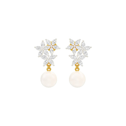 Mosslight Diamond Drop Earrings